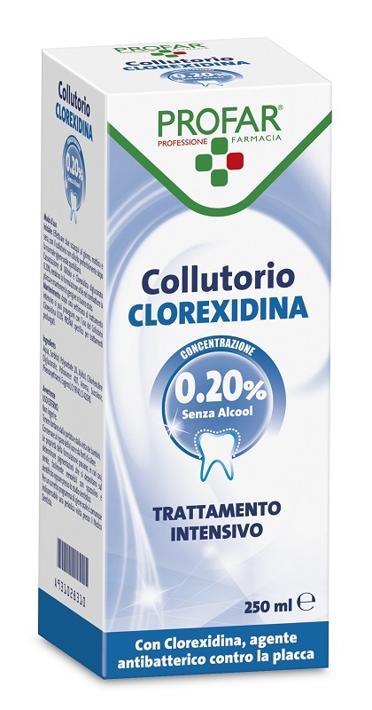 COLLUTORIO CLOREXIDINA 0,20% 250 ML PROFAR - Pharmaleader