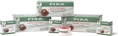 CEROTTO TESSUTO NON TESSUTO CURAMED FIXA 2,5 X 500 CM CON ROCCHETTO - Pharmaleader
