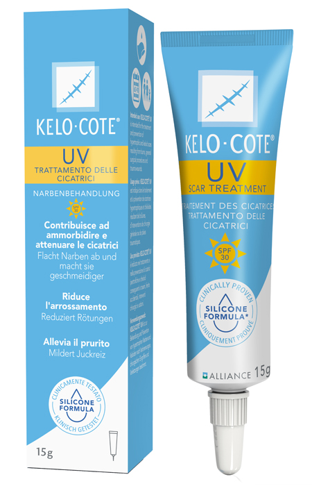 GEL CICATRICI KELO COTE UV SPF30 15 G - Pharmaleader