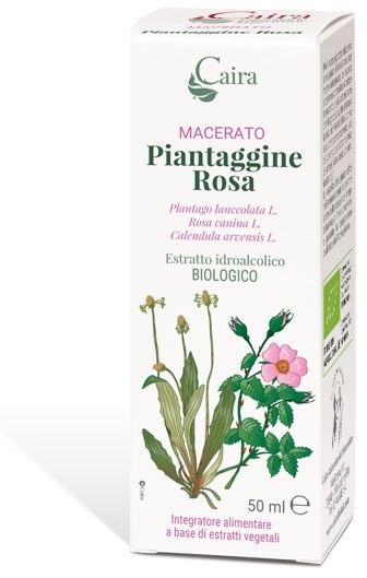 CAIRA PIANTAGGINE ROSA MACERATO IDROALCOLICO GOCCE 50 ML - Pharmaleader