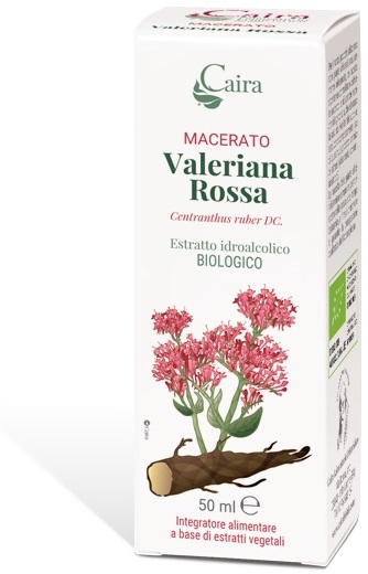 CAIRA VALERIANA ROSSA MACERATO IDROALCOLICO BIO GOCCE 50 ML - Pharmaleader