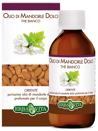 OLIO MANDORLE DOLCI PROFUMATO THE VERDE ORIENTALE 250 ML - Pharmaleader