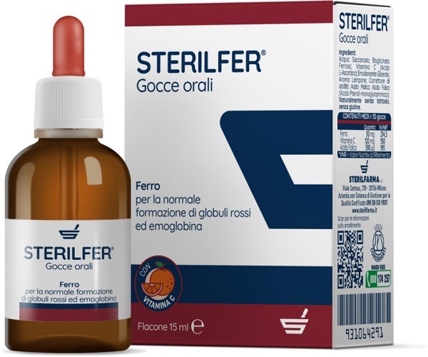 STERILFER GOCCE 15 ML - Pharmaleader