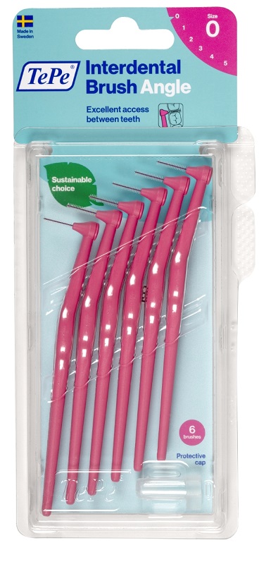 TEPE ANGLE SCOVOLINO ROSA 0,4MM 6 PEZZI - Pharmaleader