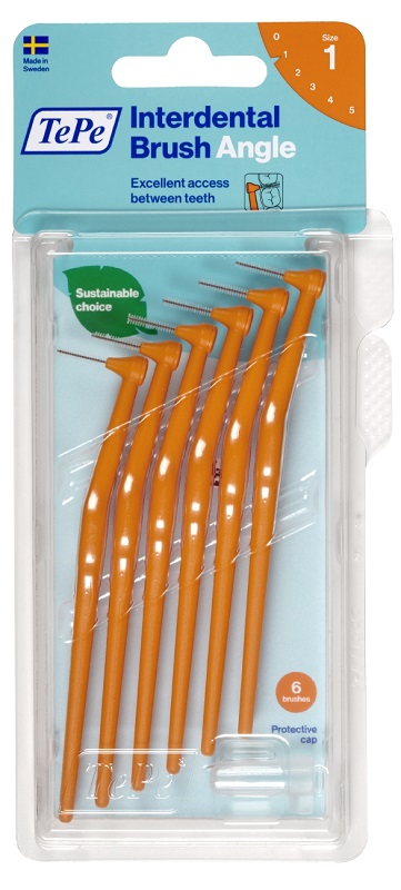 TEPE ANGLE SCOVOLINO ARANCIO 0,45MM 6 PEZZI - Pharmaleader