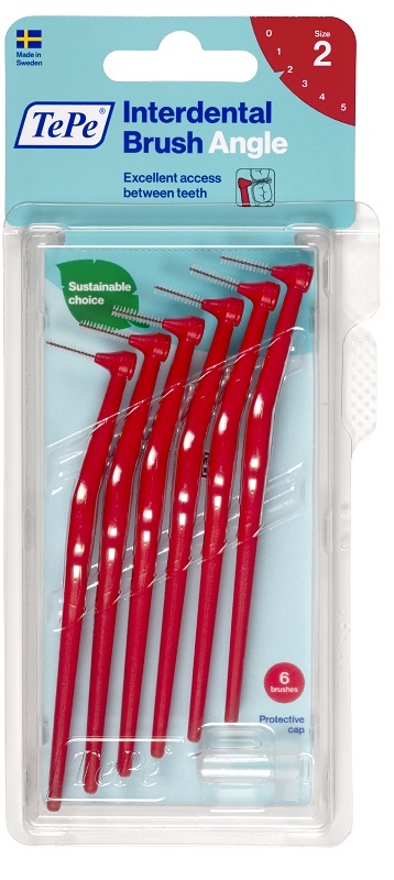 TEPE ANGLE SCOVOLINO ROSSO 0,5MM 6 PEZZI - Pharmaleader