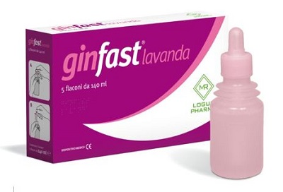 LAVANDA VAGINALE GINFAST CONFEZIONE DA 5 FLACONCINI DA 140ML - Pharmaleader