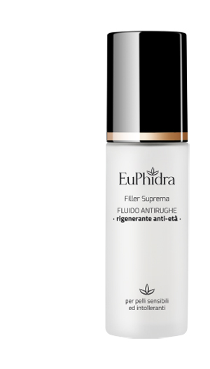 EUPHIDRA FILLER SUPREMA FLUIDO ANTIRUGHE PELLI SENSIBILI INTOLLERANTI FLACONE 30 ML - Pharmaleader