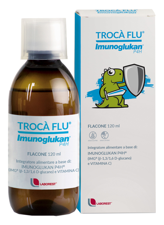 TROCA' FLU' IMUNOGLUKAN FLACONE 120 ML - Pharmaleader