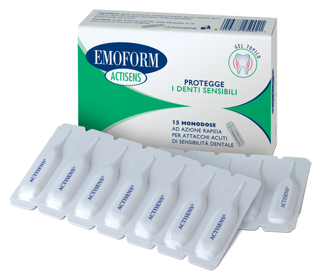 EMOFORM ACTISENS GEL 15 FIALE DA 2 ML - Pharmaleader