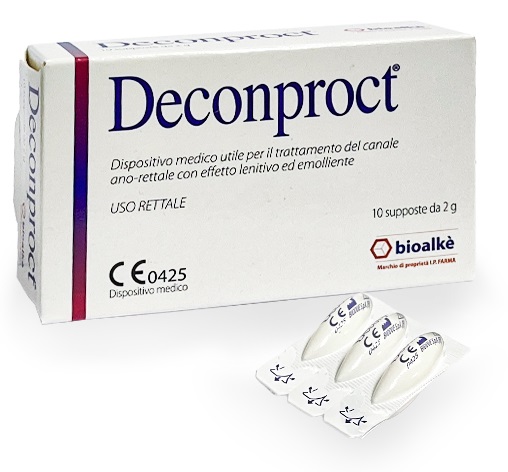 DECONPROCT SUPPOSTE 10 PEZZI - Pharmaleader