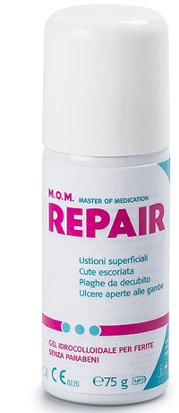 MOM REPAIR HYDROGEL SPRAY IDROCOLLOIDALE 75 G - Pharmaleader
