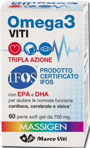OMEGA3 VITI TRIPLA AZIONE 60 PERLE - Pharmaleader