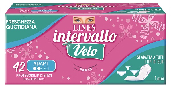 LINES INTERVALLO VELO ADAPT 42 PEZZI COUPON - Pharmaleader