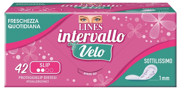 LINES INTERVALLO VELO SLIP 42 PEZZI COUPON - Pharmaleader