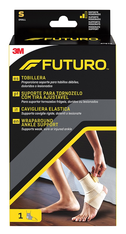 CAVIGLIERA ELASTICA FUTURO SMALL DIMENSIONE 18/20,5CM - Pharmaleader