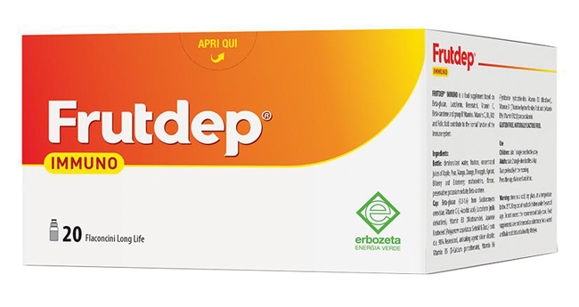 FRUTDEP IMMUNO 20 FLACONCINI 10 ML - Pharmaleader
