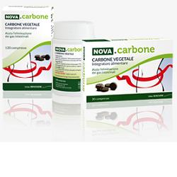 NOVA CARBONE VEGETALE 120 COMPRESSE - Pharmaleader