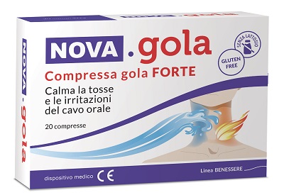 NOVA GOLA COMPRESSA GOLA FORTE 20 COMPRESSE - Pharmaleader