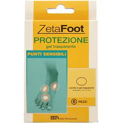 ZETAFOOT GEL TRASP PUNTI SENSIB 6PZ - Pharmaleader