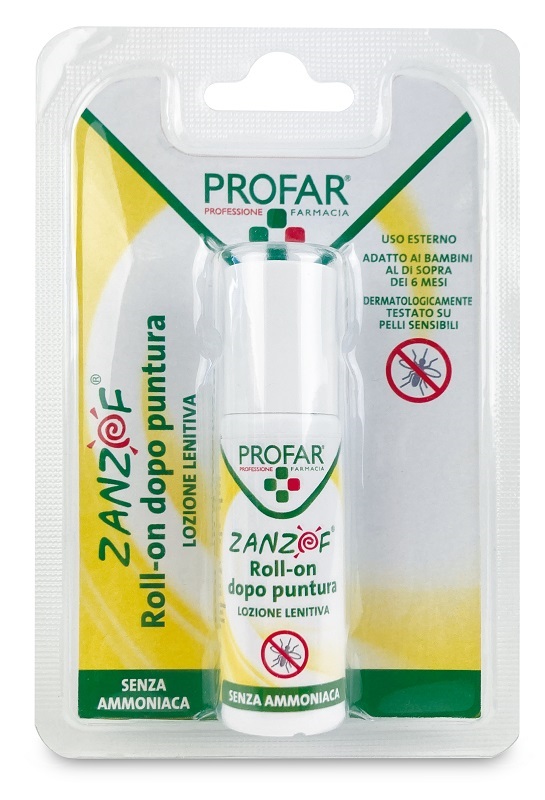 ZANZOF LOZIONE POST PUNTURA SENZA AMMONIACA ROLL-ON 20 ML PROFAR - Pharmaleader
