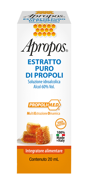 APROPOS ESTRATTO PURO PROPOLI 20 ML - Pharmaleader