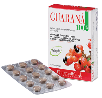 GUARANA 100% 60 COMPRESSE - Pharmaleader