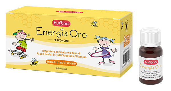 BUONA ENERGIA ORO 10 FLACONCINI DA 10 ML - Pharmaleader