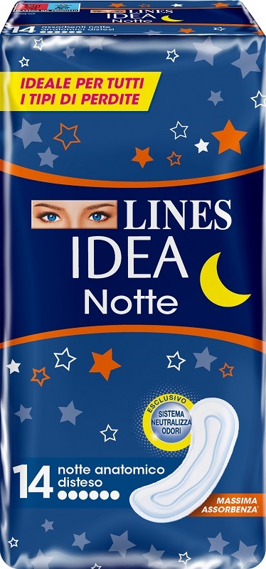 LINES IDEA NOTTE SENZA ALI 14 PEZZI - Pharmaleader