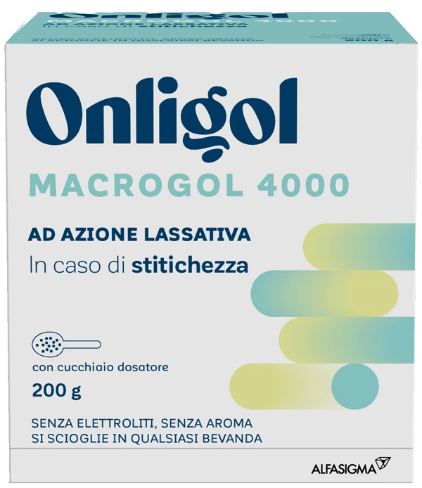 ONLIGOL MACROGOL 4000 200 G CON CUCCHIAINO DOSATORE SENZA ZUCCHERO - Pharmaleader