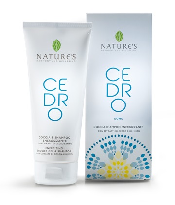 NATURE'S CEDRO UOMO DOCCIASHAMPOO ENERGIZZANTE 200 ML - Pharmaleader