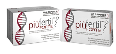 PIU' FERTIL FORTE 180 CAPSULE - Pharmaleader