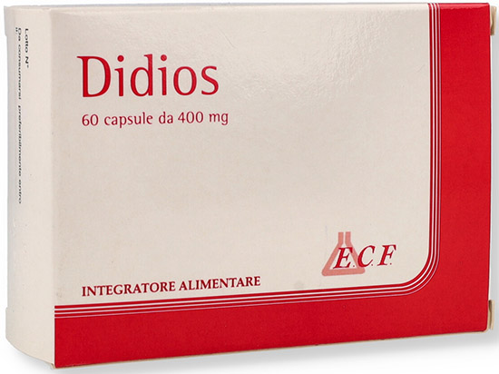 DIDIOS INTEGRATORE ALIMENTARE BLISTER 60 CAPSULE 24 G - Pharmaleader