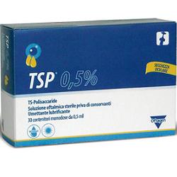 TSP 0,5% SOLUZIONE OFTALMICA UMETTANTE LUBRIFICANTE 30 FLACONCINI MONODOSE 0,5 ML - Pharmaleader
