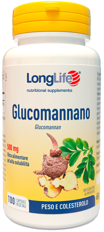 LONGLIFE GLUCOMANNANO 100 CAPSULE VEGETALI - Pharmaleader