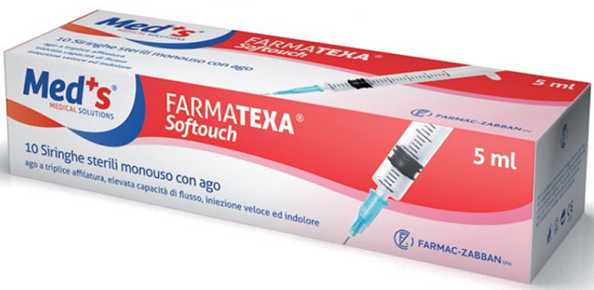 SIRINGA MEDS 5 ML 14 GAUGE 10 PEZZI - Pharmaleader