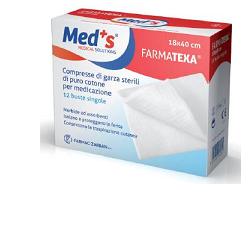 GARZA COMPRESSA MEDS FARMATEXA OCULARE 10 PEZZI - Pharmaleader