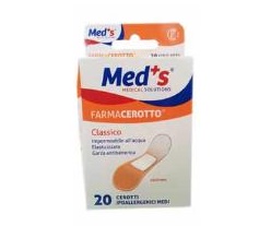 CEROTTO MEDS POLIURETANO IPOALLERGENICO CLASSICO MEDIO 20 PEZZI - Pharmaleader