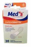 CEROTTO MEDS STRIP DELICATO TESSUTO NON TESSUTO MEDIO 20 PEZZI - Pharmaleader