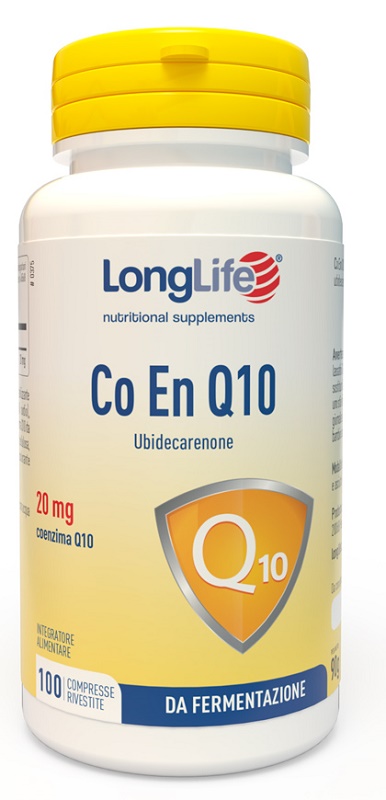 LONGLIFE CO EN Q10 20MG 100 COMPRESSE RIVESTITE - Pharmaleader