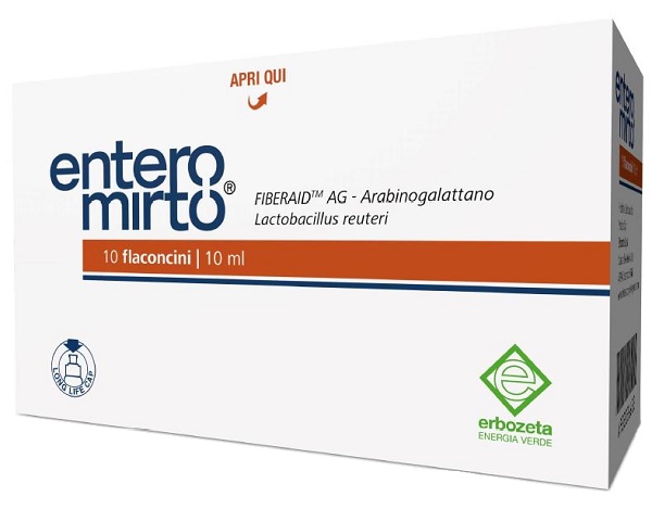ENTERO MIRTO 10 FLACONCINI DA 10 ML - Pharmaleader