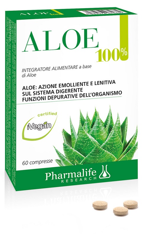 ALOE 100% 60 COMPRESSE - Pharmaleader