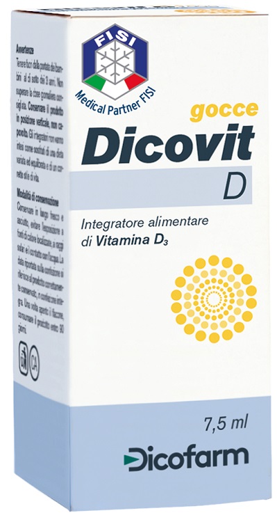 DICOVIT D VITAMINA D3 7,5 ML - Pharmaleader