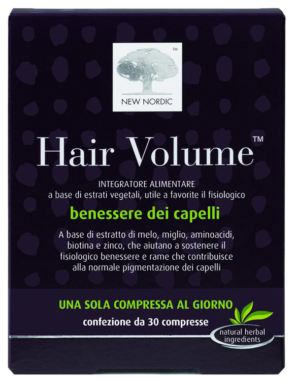 HAIR VOLUME INTEGRATORE ALIMENTARE BLISTER 30 COMPRESSE - Pharmaleader