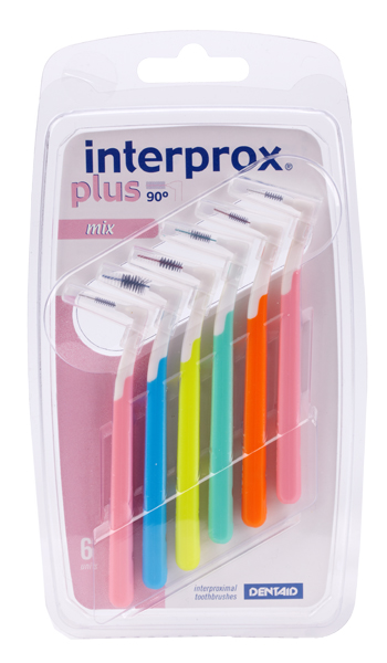INTERPROX PLUS RANGE 2 ROSA + 1 VERDE + 1 GIALLO + 1 BLU + 1 ARANCIO - Pharmaleader