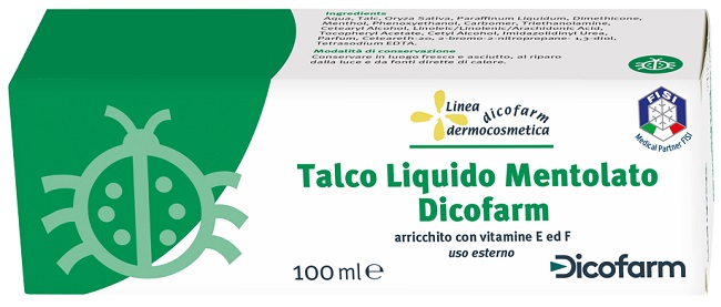 DICOFARM TALCO LIQUIDO MENTOLATO 100 ML - Pharmaleader