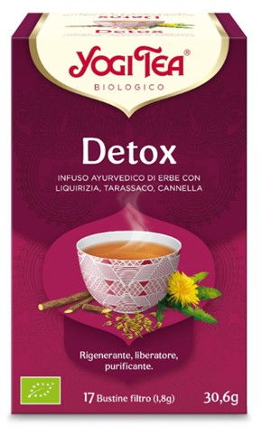 YOGI TEA DETOX BIO 30,6 G - Pharmaleader