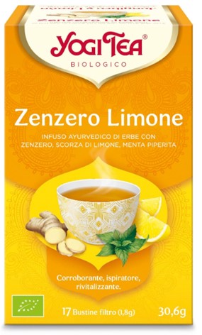 YOGI TEA ZENZERO LIMONE 31 G - Pharmaleader