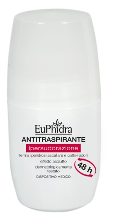 EUPHIDRA DEODORANTE IN EMULSIONE IN FLACONE ROLL-ON CON ASTUCCIO ANTITRASPIRANTE 50 ML - Pharmaleader