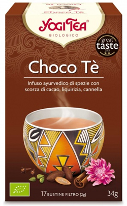 YOGI TEA CHOCO TE' BIOLOGICO 34 G - Pharmaleader